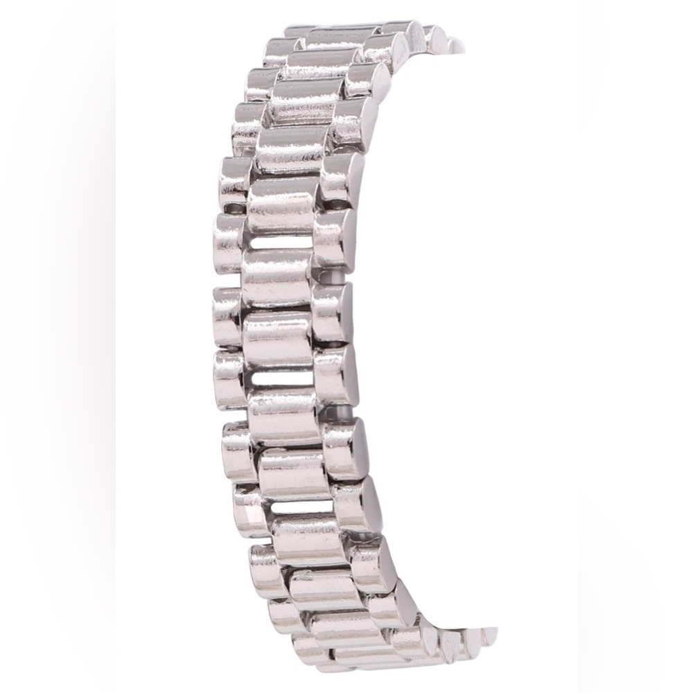 J172. Women’s Silver Watch Bracelet Band